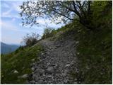 Planina Polog - Mrzli vrh above Planina Pretovč